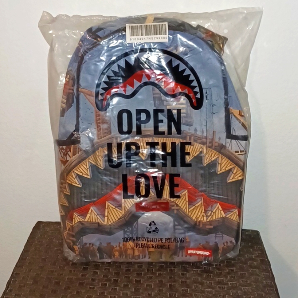 NEW with tags Sprayground under construction backpack